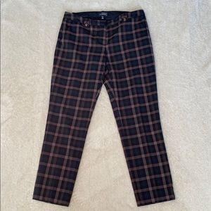 The Limited plaid ankle pants